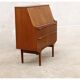 Secrétaire scandinave en teck années 60