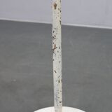 Rare Angelo Lelii adjustable Italian marble and brass floor lamp, 1952