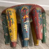 African wooden stool Zindi