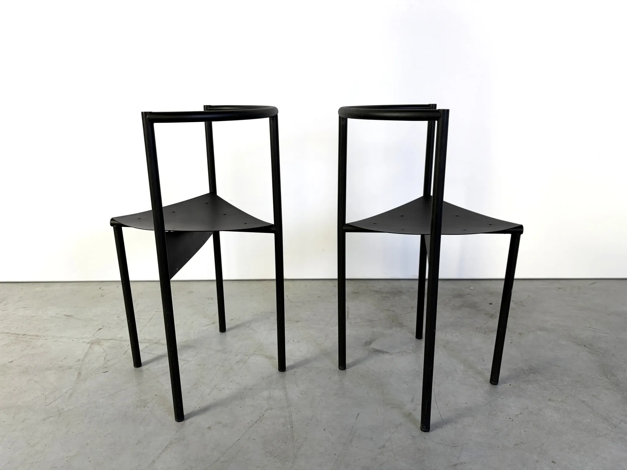 Pair of Wendy Wright chairs by Philippe Starck, 1986