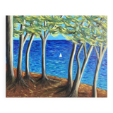 Tableau Paysage à l'huile