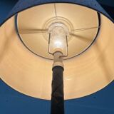 Leather floor lamp Model Flet modern Danish mid-century by Jo Hammerborg for Fog & Mørup, 1960s