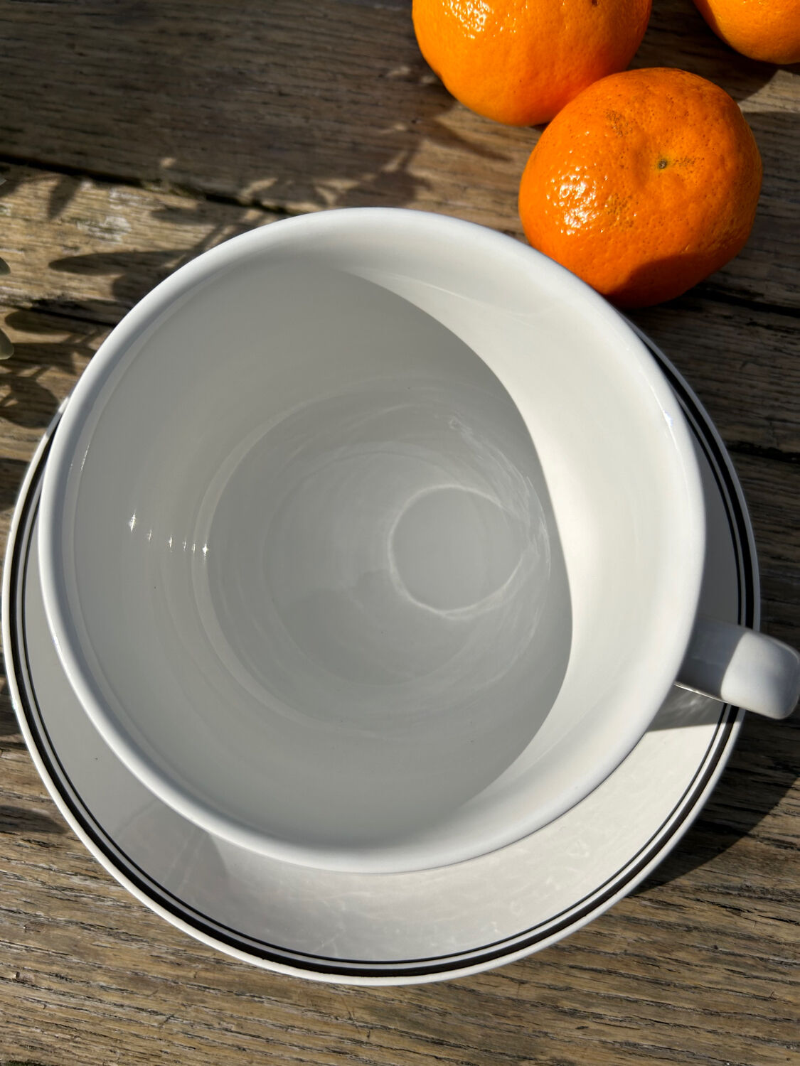 Large cup and saucer Villeroy and Boch Naïf