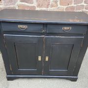 Low sideboard Early XXth wood painted