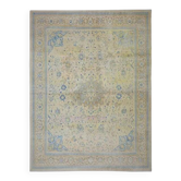 Tapis vintage persan fait main en laine et coton, années 1970