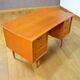 Teak desk scandinavian work 1960