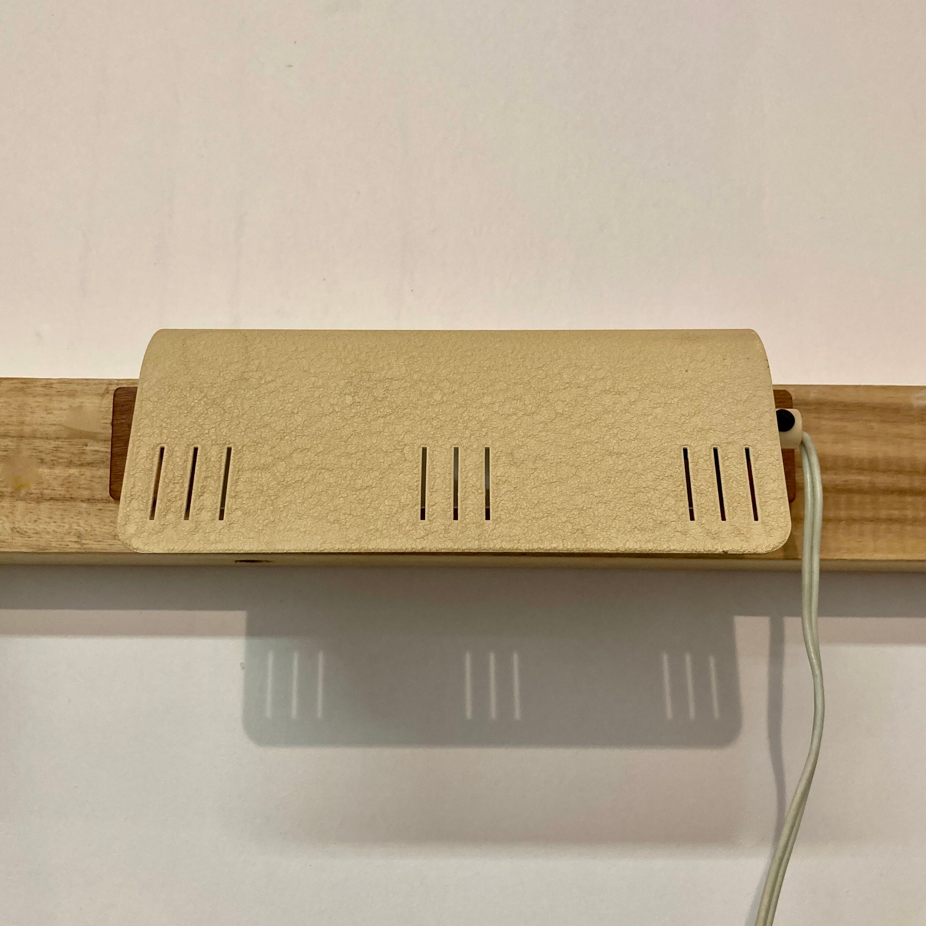 Pair of modular wall lamps Scandinavian design 1950