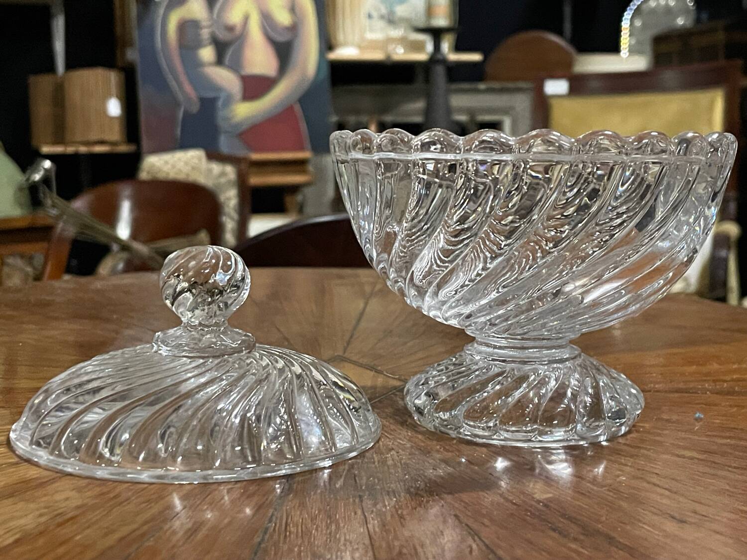 Baccarat Crystal Candy Box