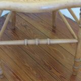 Cane wooden chair