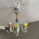 Murano chandelier 6 lights – Blown glass from Venice – Exceptional piece