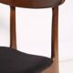 Black velvet chair, Rajmund Halas, Poland, 1960s