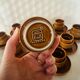 Set of 10 cups and saucers Tognana Italy 70s