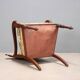 Antique Louis-Philippe armchair in mahogany, Italy, 19th century.
