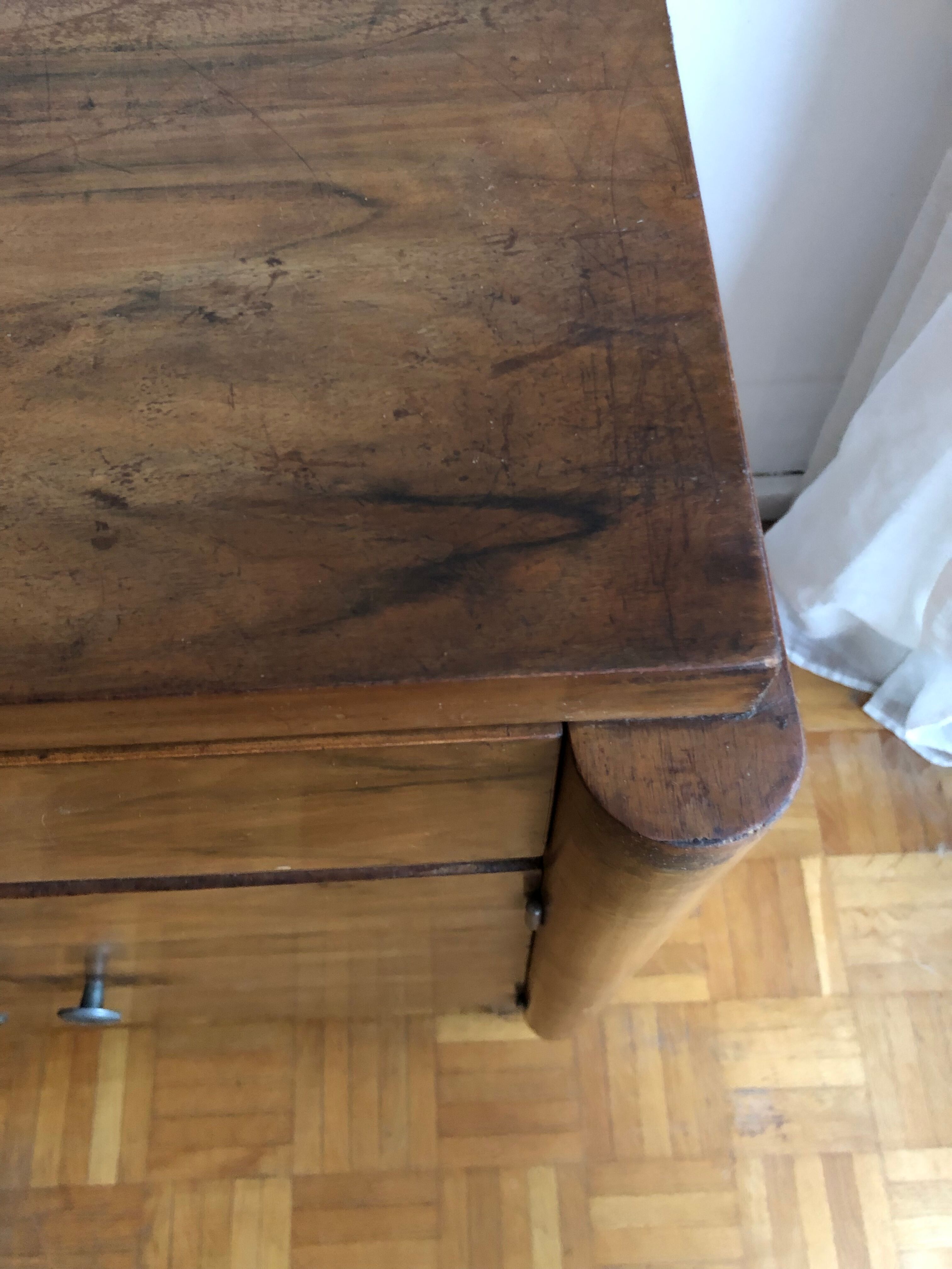 Art deco sideboard in walnut veneer