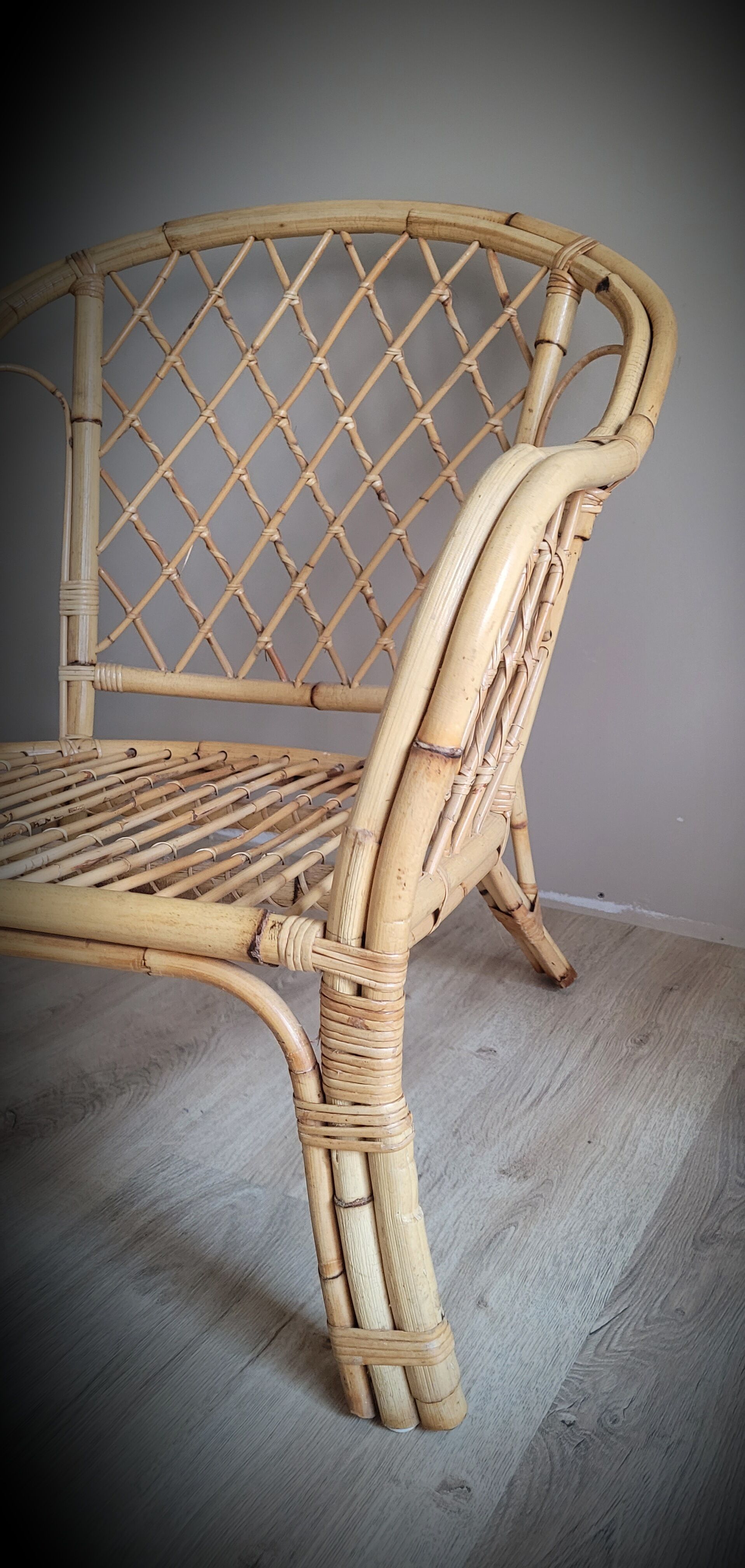 Fauteuil rotin adulte