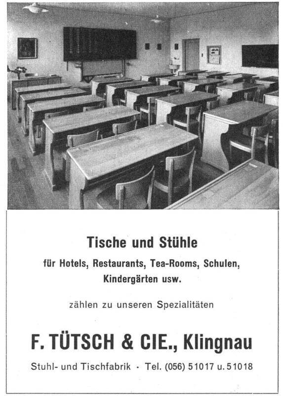 Bistro chair by Tütsch Kingnau Switzerland 1960s