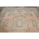 1970s Vintage Persian Handmade  Orange Oversized Area Rug 286x387
