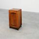 Amsterdamse school wooden cabinet or nightstand, The Netherlands ca. 1915