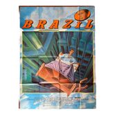 Original cinema poster "Brazil" Terry Gilliam 120x160cm 1985