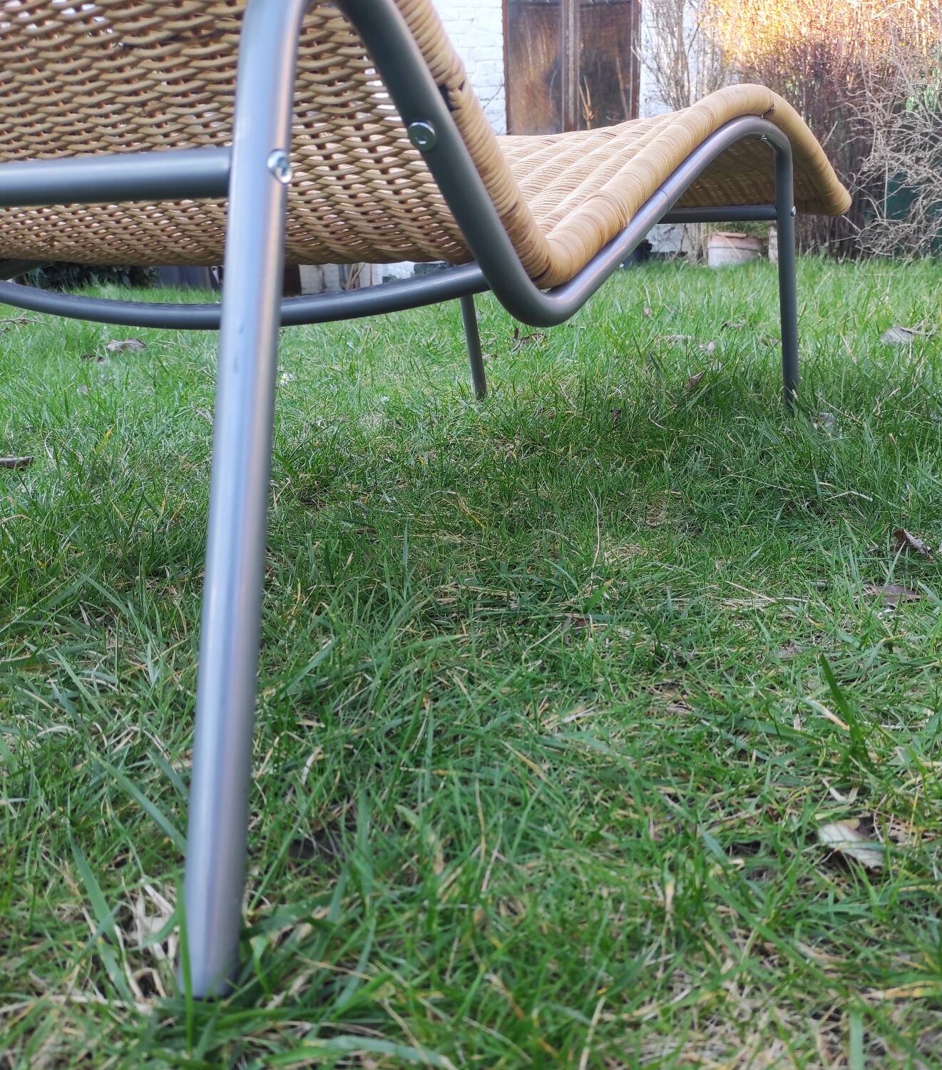 Deck chair, designer sun lounger