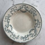 Set of 7 hollow plates Sarreguemines U&C Mozart