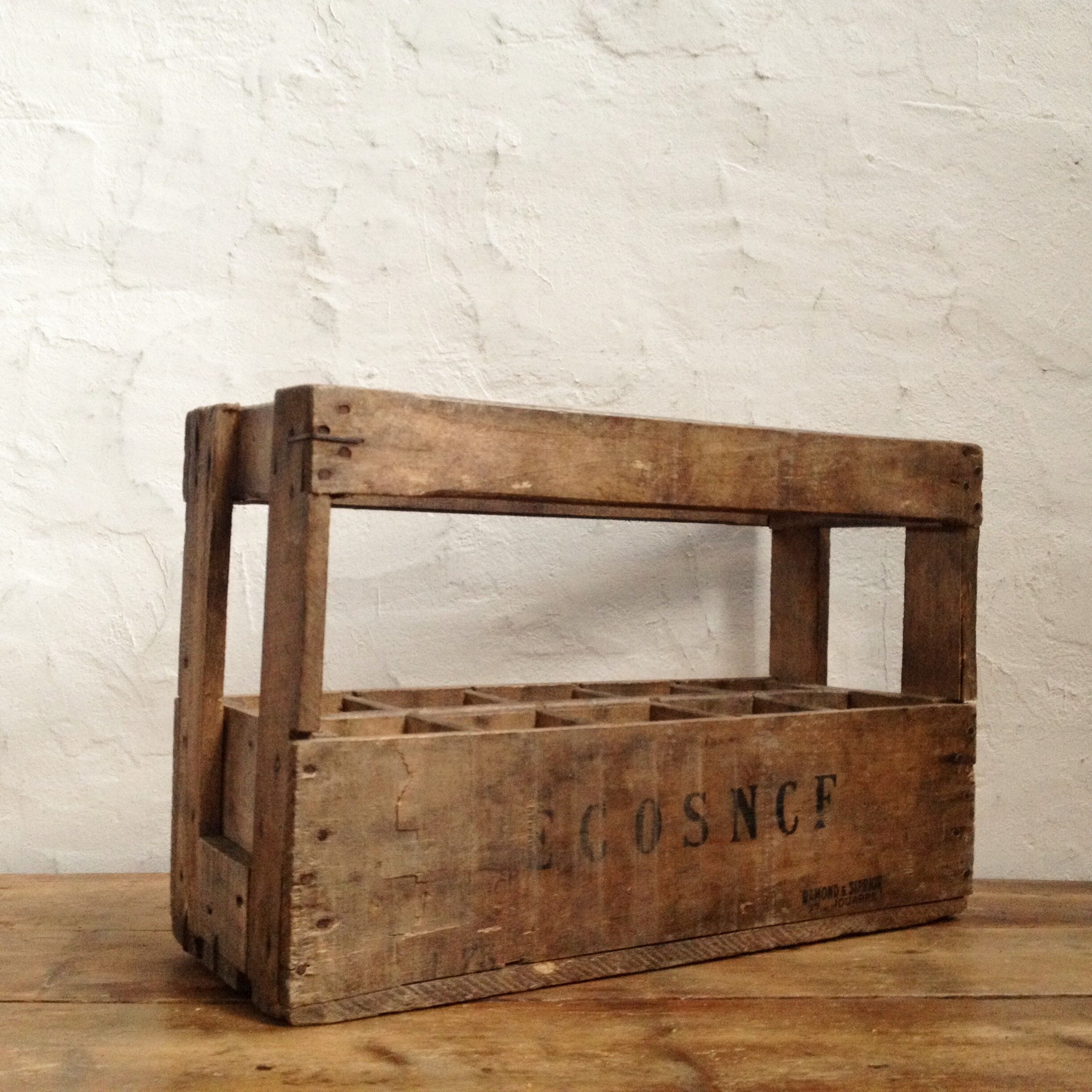 SNCF vintage bottle locker