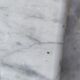 Toilet furniture marble top and pine base
