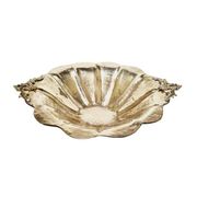 Art Deco hammered bowl on stand, Germany, 1930s
