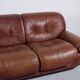 Sapporo leather sofa 1970s by Mobil Girgi publisher