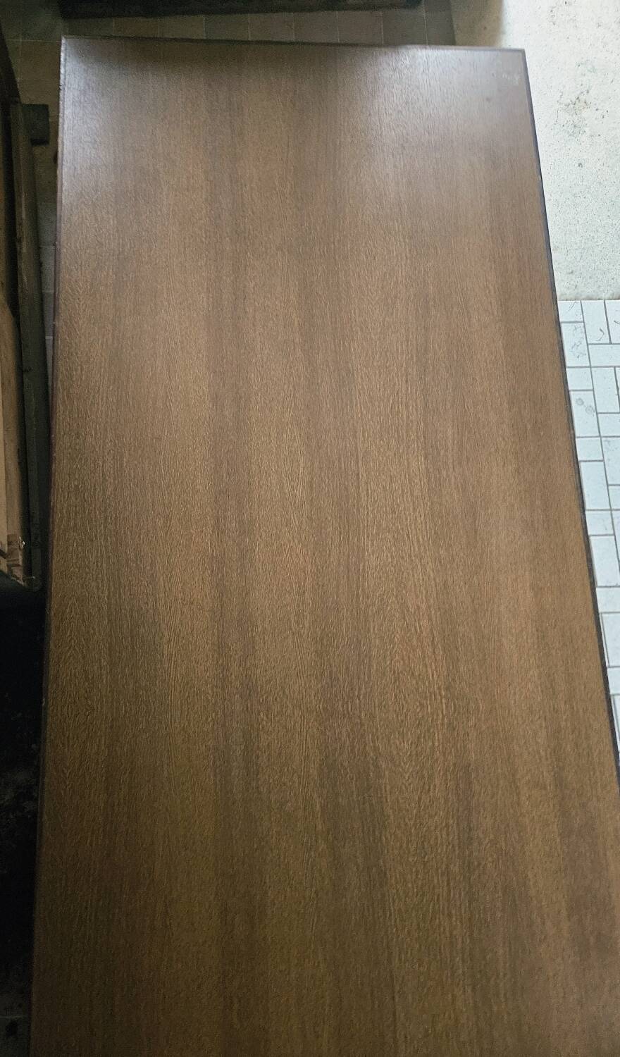 Large vintage 1970s bistro table