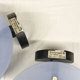 Pair of Lamiprogetti wall lights, Italy, 1980's