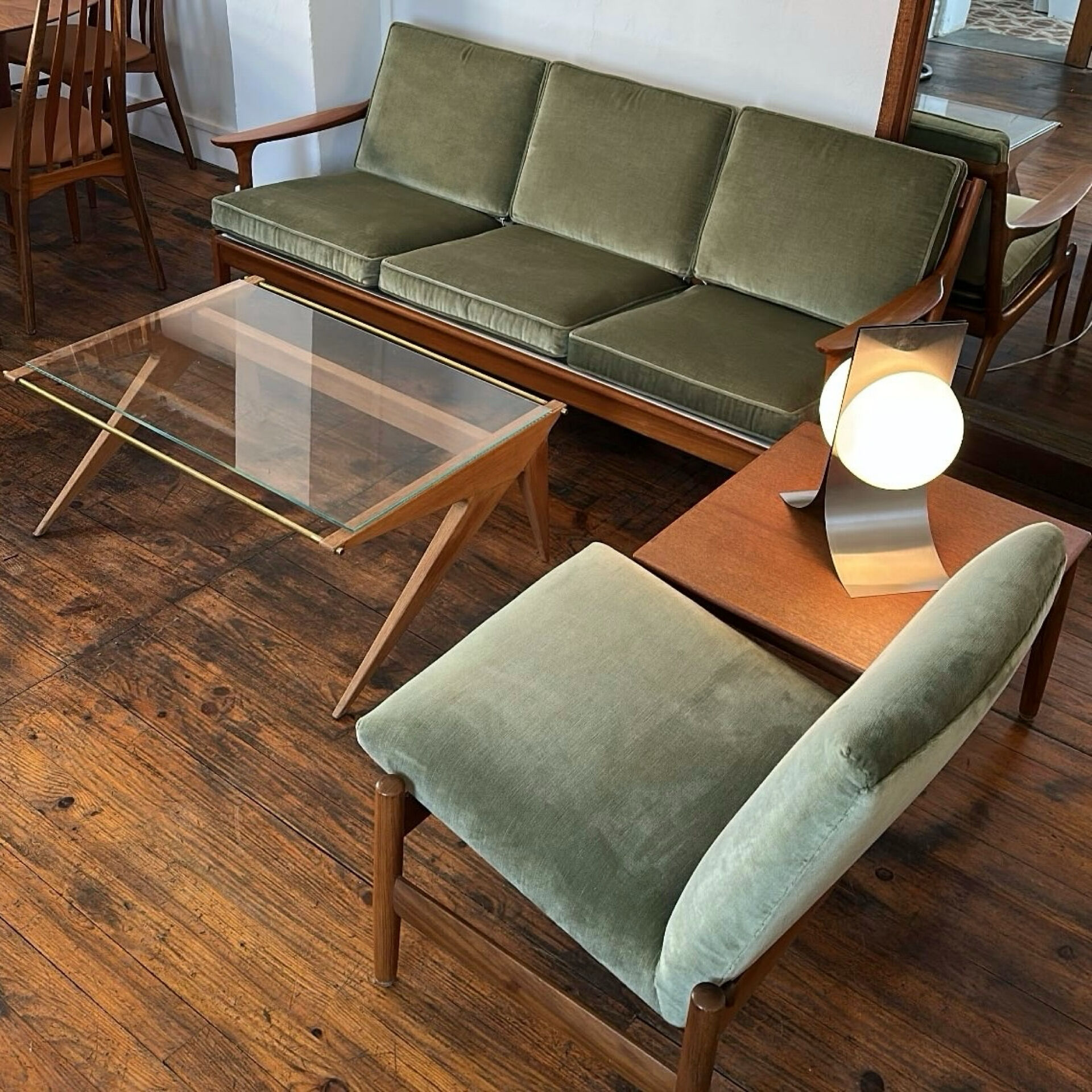 Danish sofa by Edvard Valentinsen, 1960