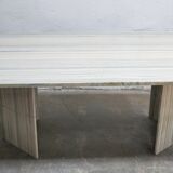 Vintage marble dining table