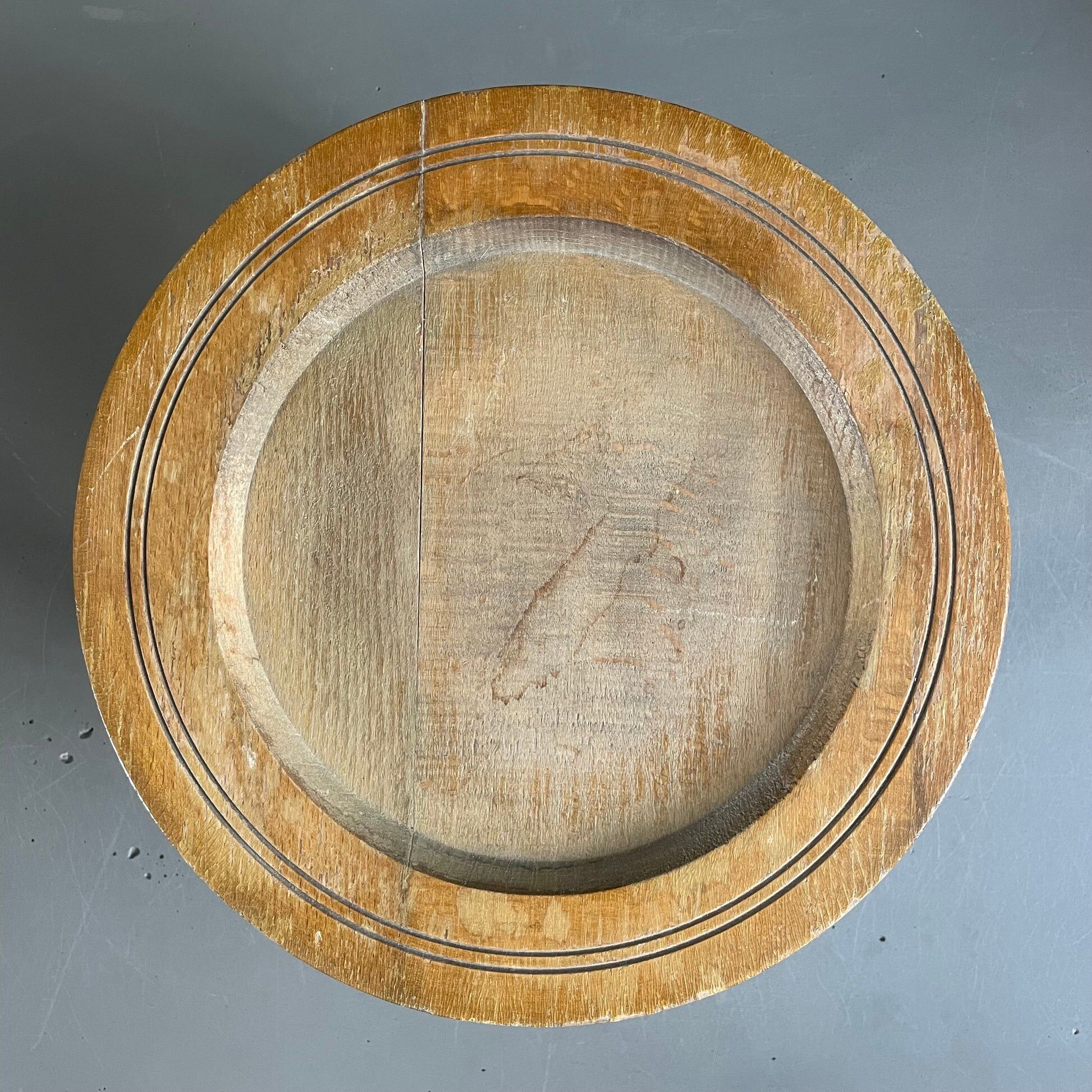 Compass leg plant stand Pago in wood