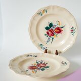 Paire de compotiers Digoin Sarreguemines modèle "Yann", 1940