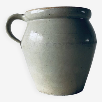 Antique glazed terracotta jug