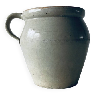 Antique glazed terracotta jug