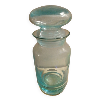 Vintage blue jar