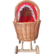 Wicker doll stroller