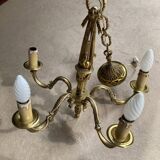 Louis XV style chandelier in bronze