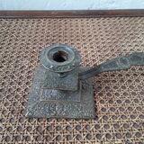Old bronze and antique candlestick