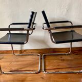 Beautiful set of (2) MG5 chairs by Matteo Grassi