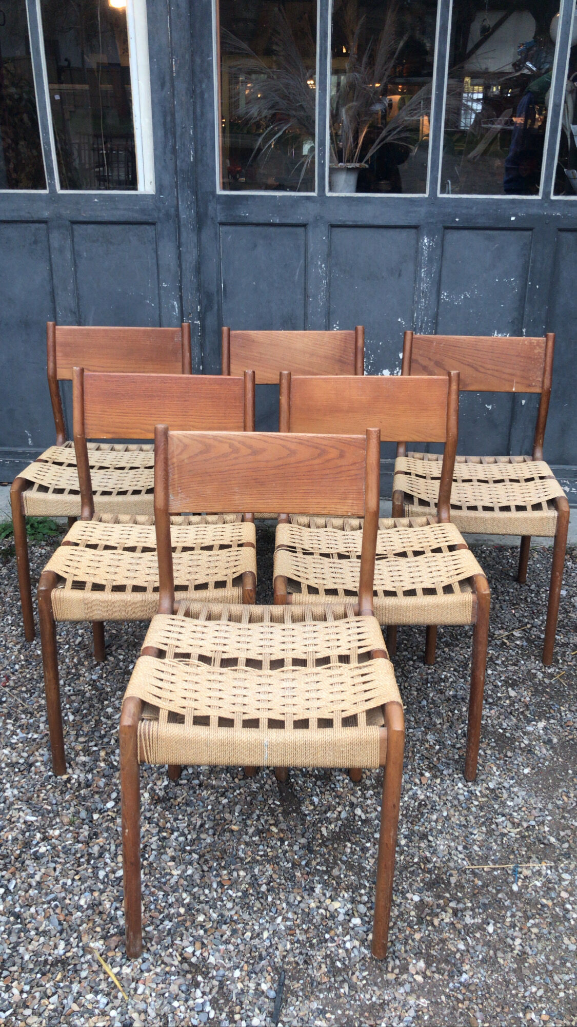 6 rope chairs model Havana de Gessef