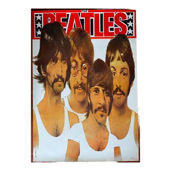 Affiche originale polonaise "The Beatles" 68x98cm 1985