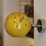 TeDeLight wall lamp, 1970 in yellow lacquered metal