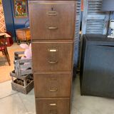 Wooden filing cabinet