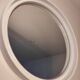 Round plastic mirror Gilac prisunic