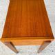Vintage Scandinavian teak bedside table circa 1960's