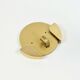 Mid-Century Modern Murano Glass & Brass Wall Light from Kaiser, 1960s