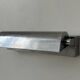 Vintage adjustable wall lamp, chrome-plated metal, modernist, France, 1940